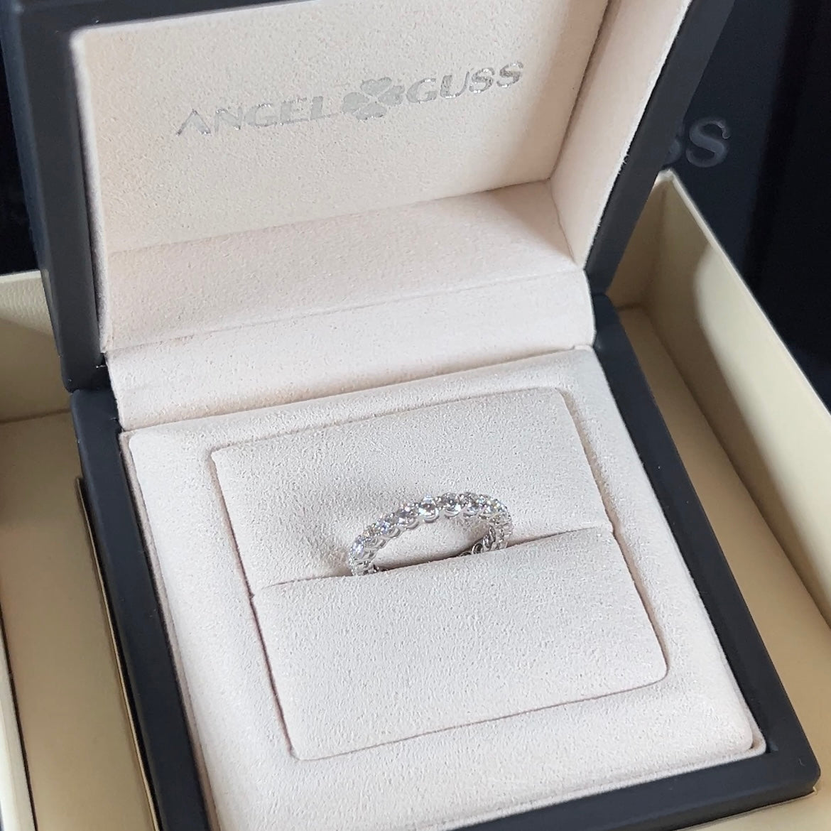 Eternity Diamond Band - Round Shape