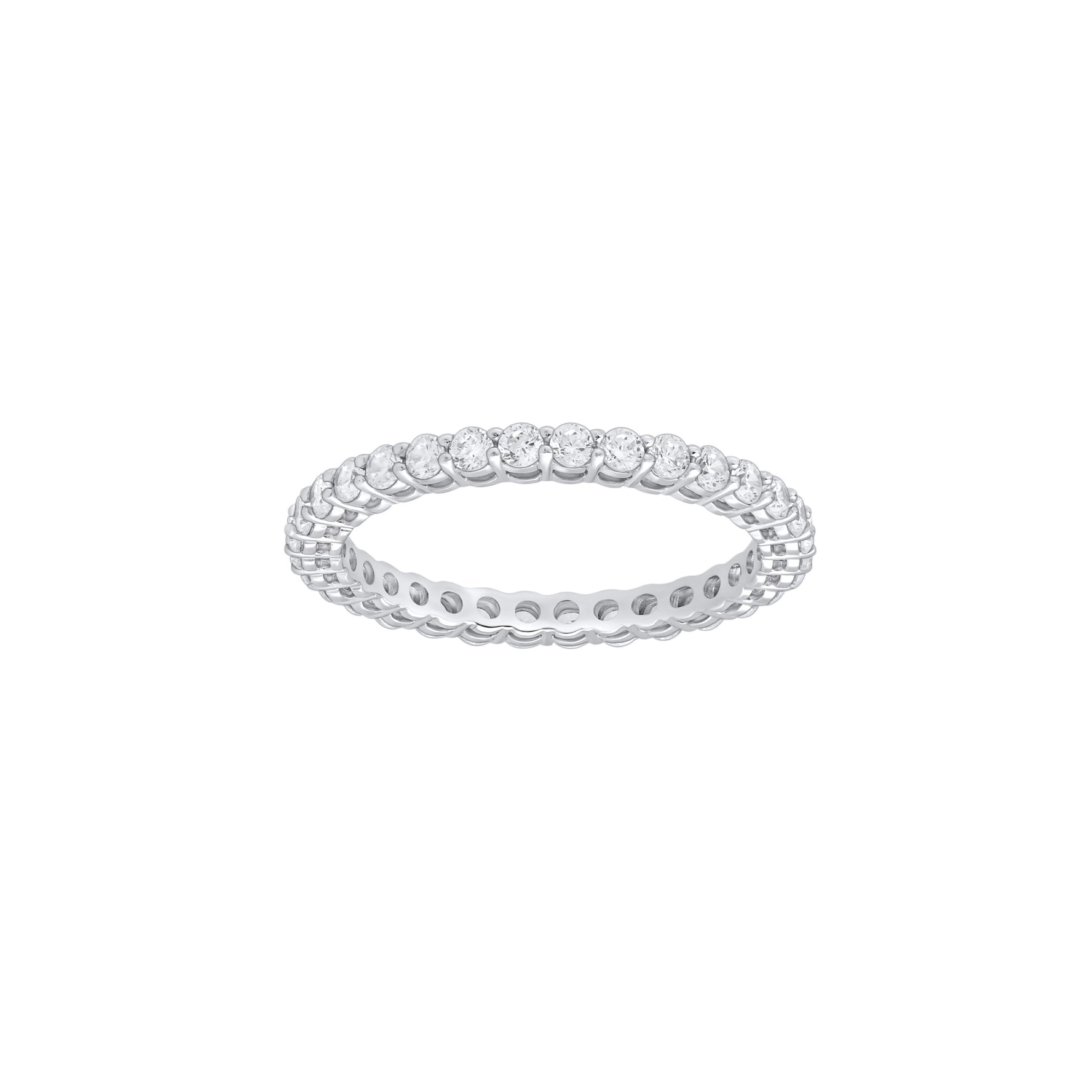 Eternity Diamond Band - Round Shape