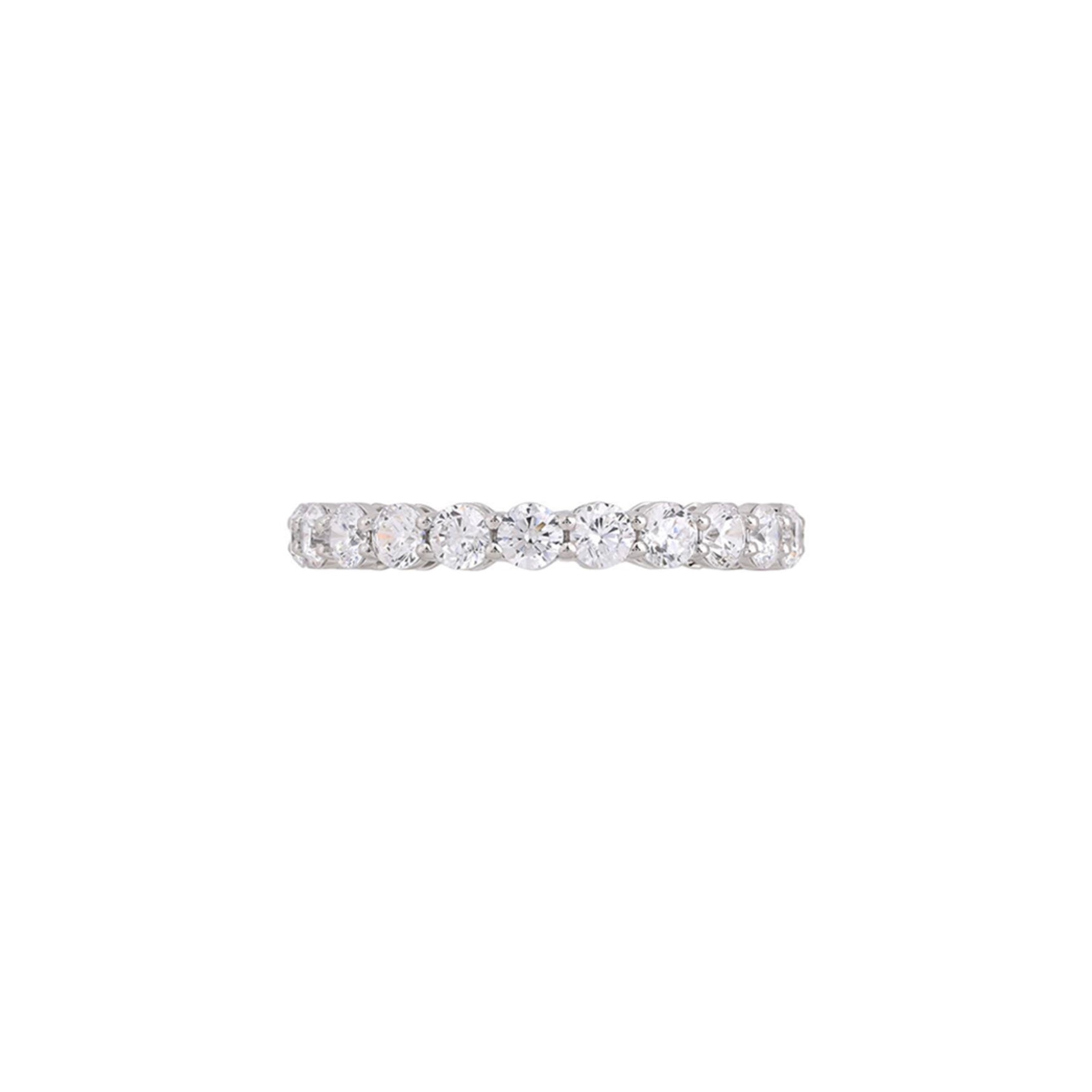 Eternity Diamond Band Ring - Round Shape