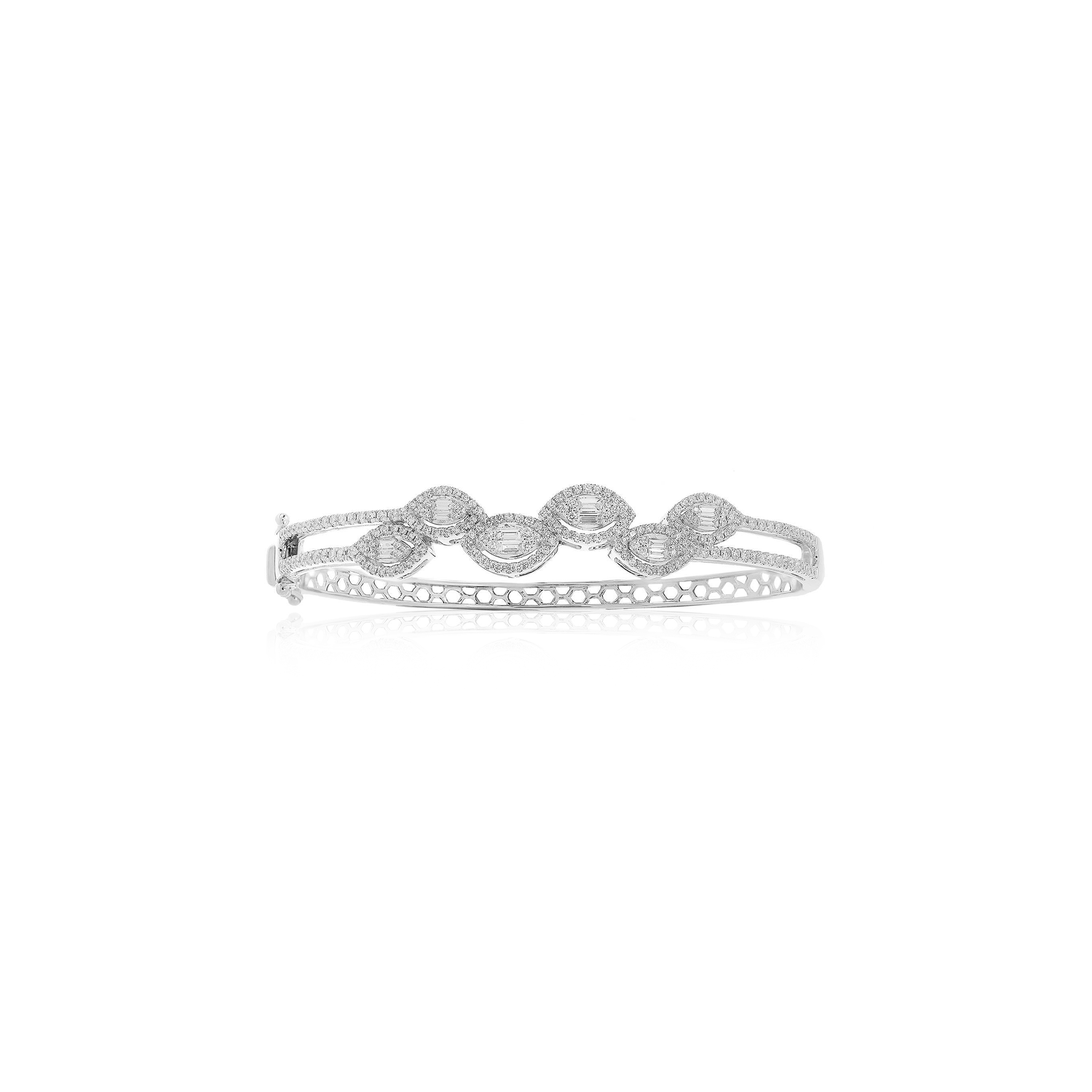 Diamond Double Bangle