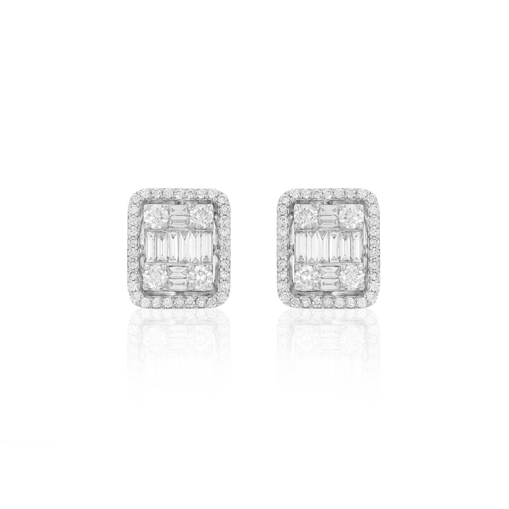 Perfect Diamond Stud Earrings