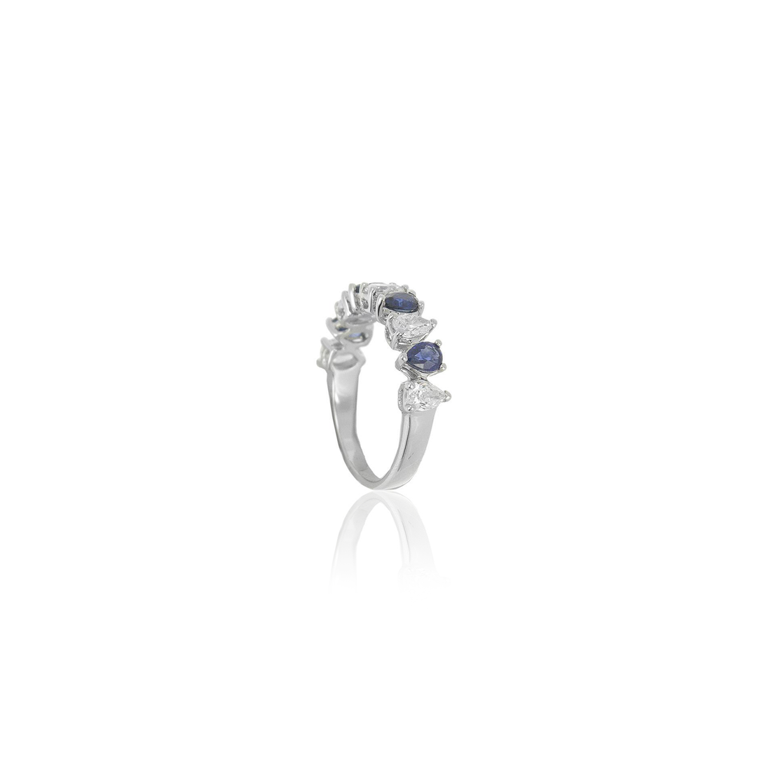 Harmony Sapphire Diamond Ring