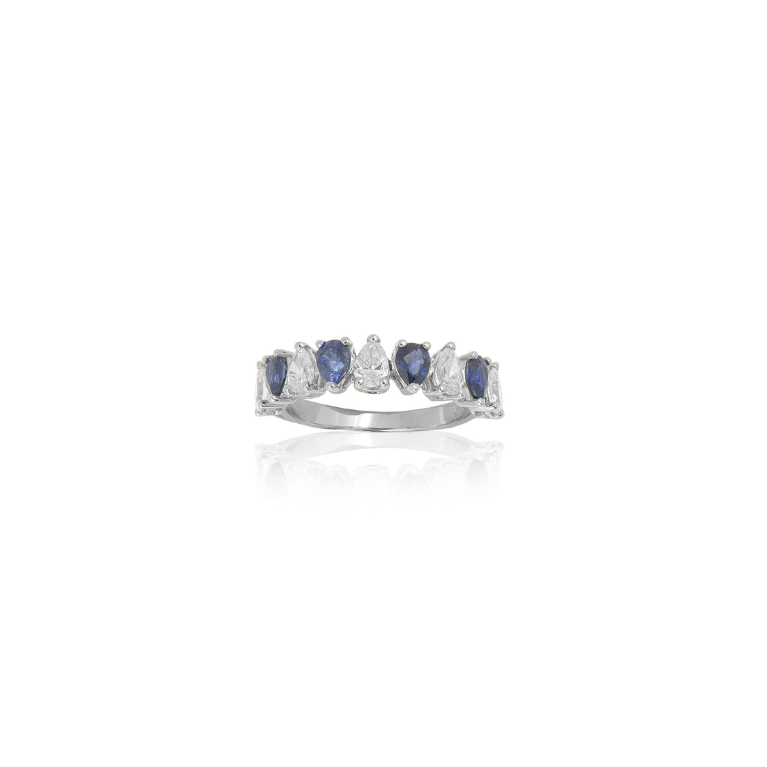 Harmony Sapphire Diamond Ring