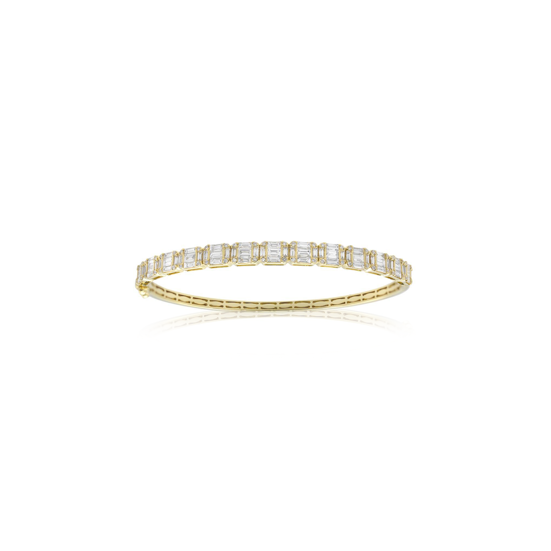 Yellow Diamond Bangle