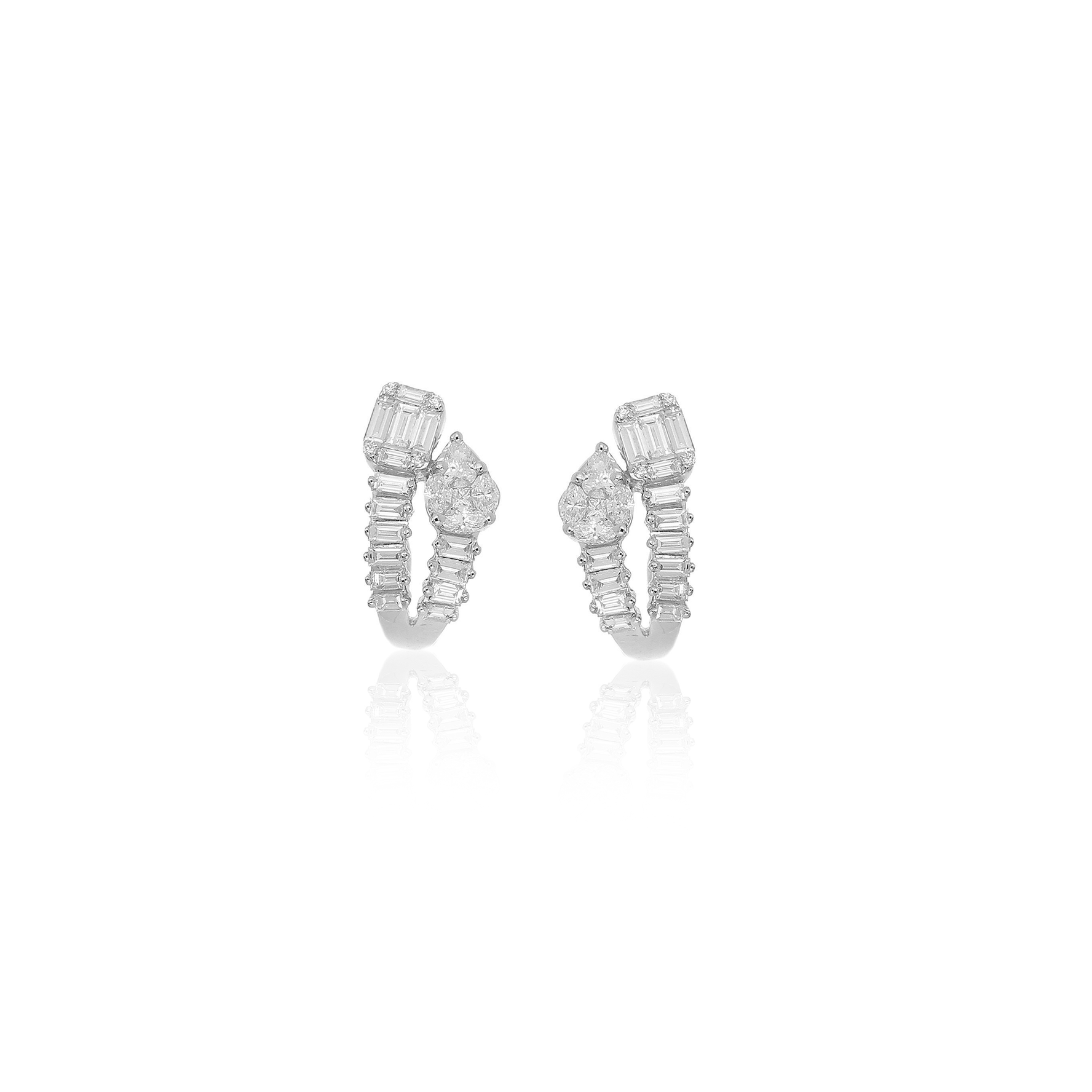 Deep Diamond Earrings