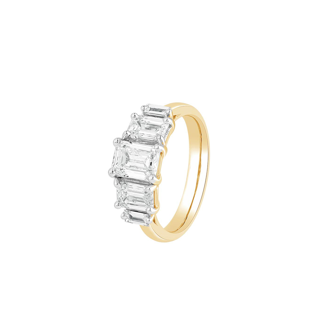 Engagement Ring - Emerald Shape
