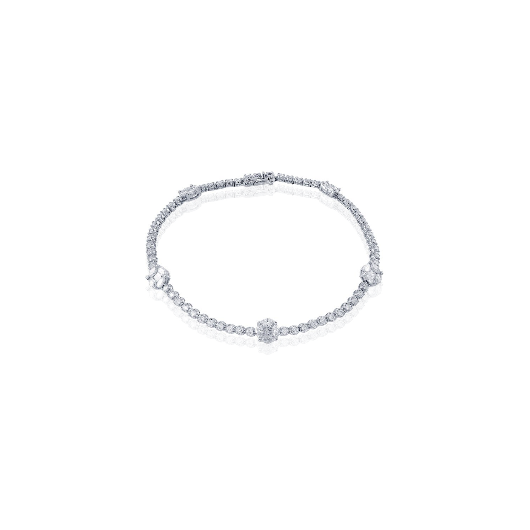 Round Tennis Bracelet