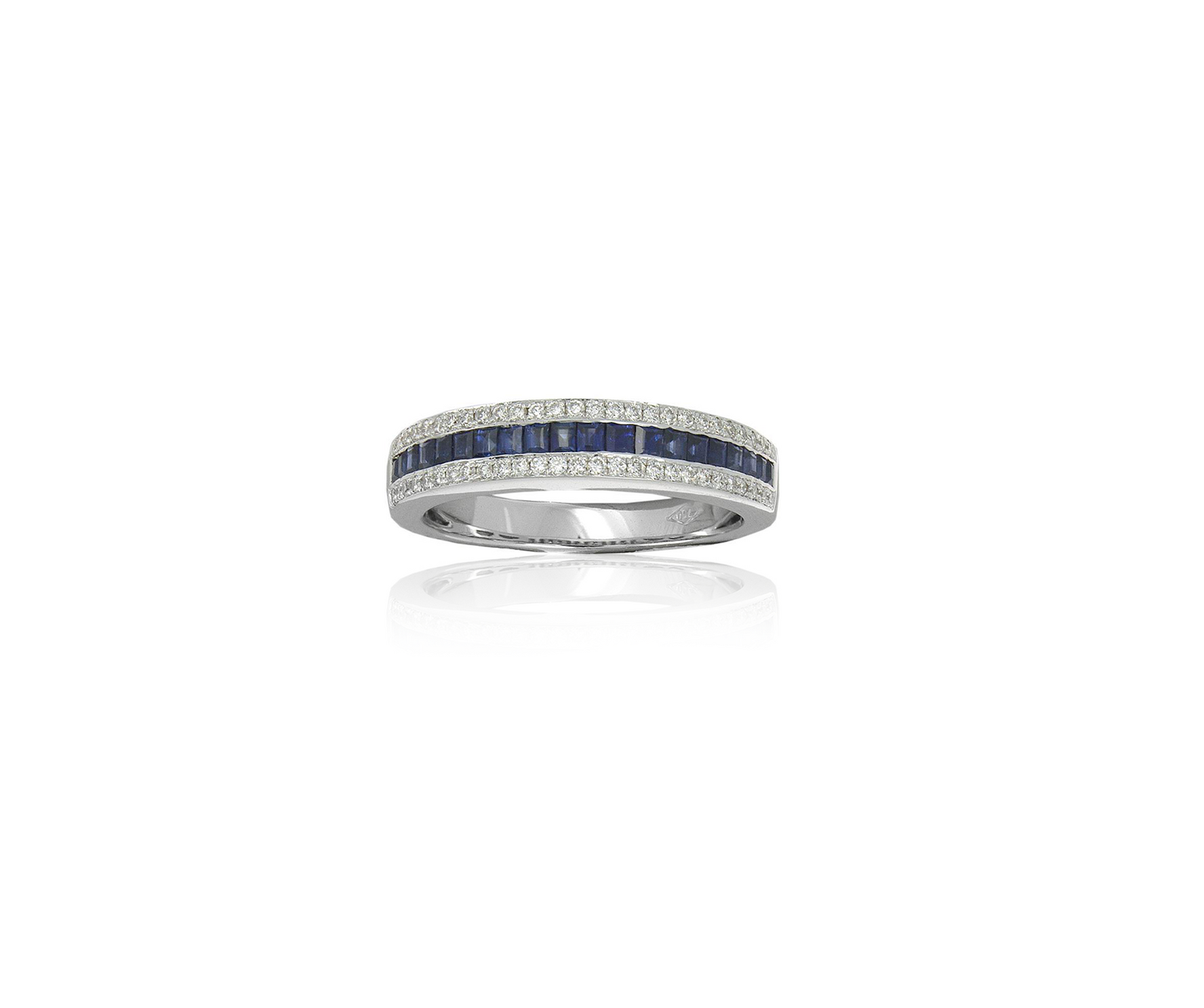 Sapphire Diamond Ring