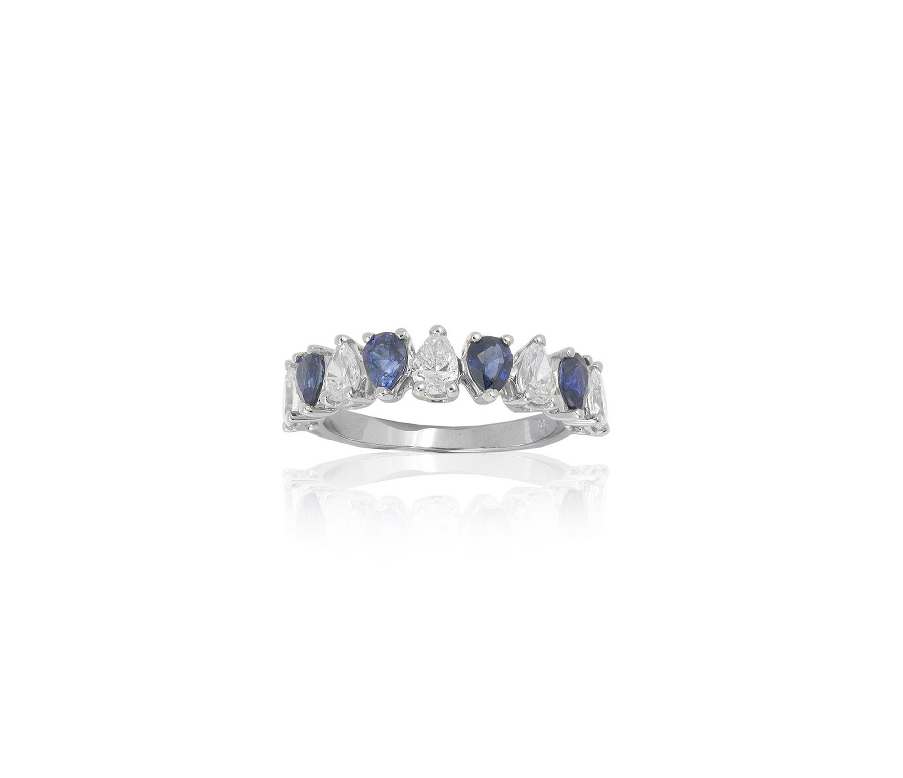 Harmony Sapphire Diamond Ring